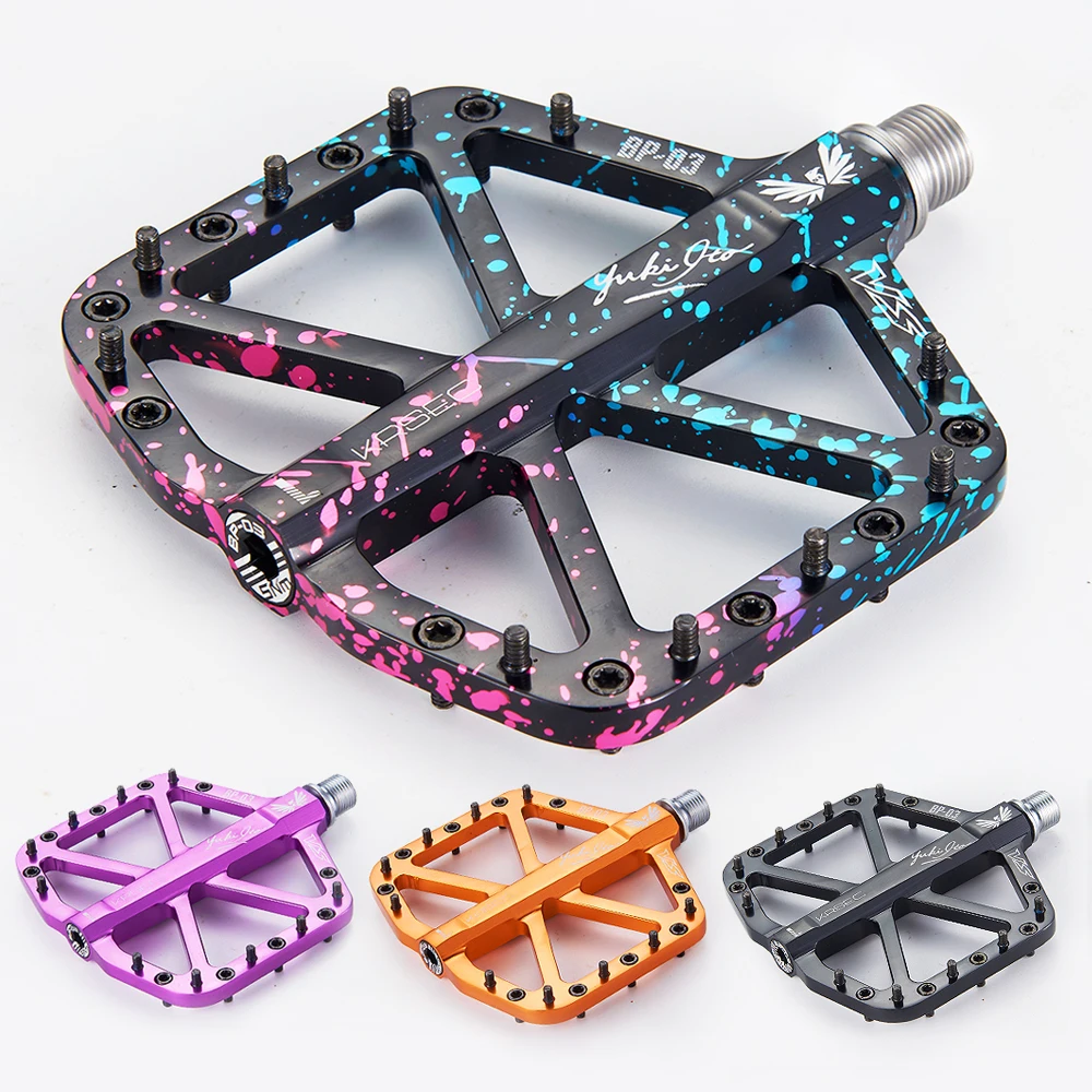 Mountain Biking Vs Road Biking - KRSEC VS Bike Pedal Aluminum Alloy