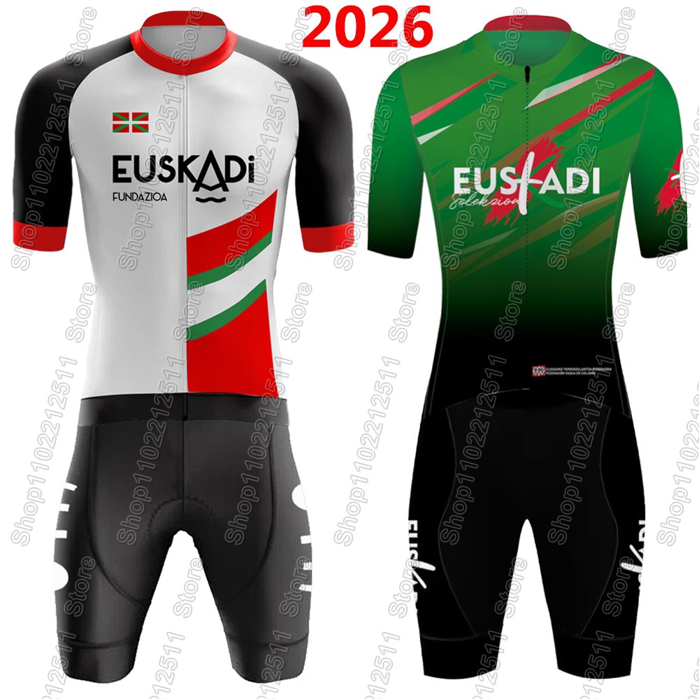 Mountain Biking Clothes - Euskadi Team Cycling Jersey 2026 Set
