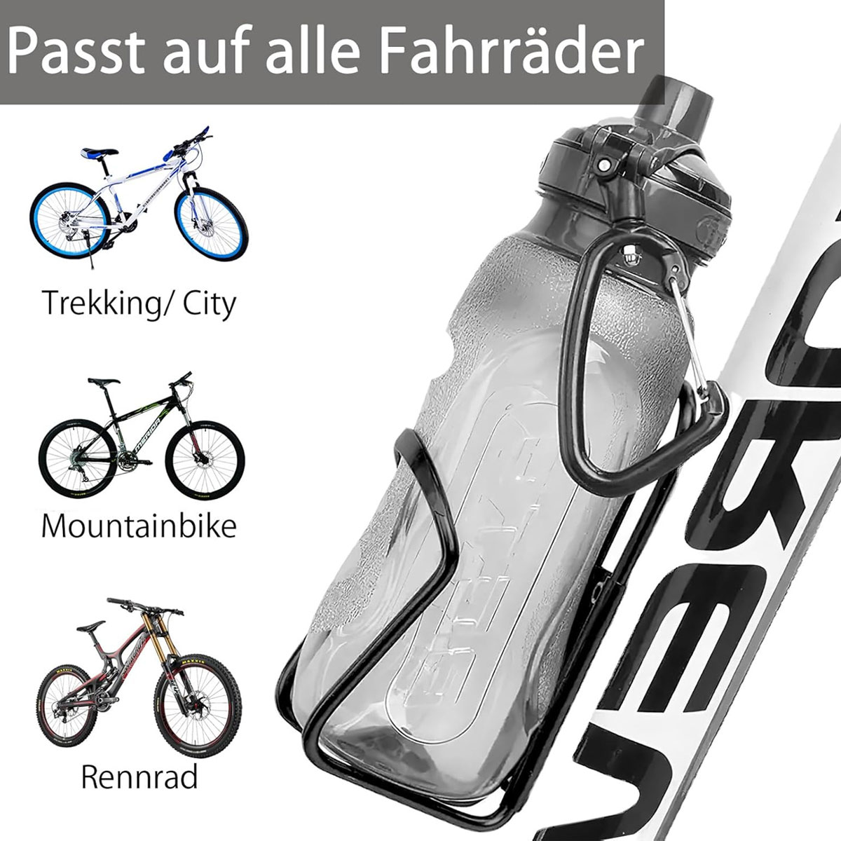 Water Bottle Holder Aluminum A - Mountain Biking Hydration Pack 评论和价格