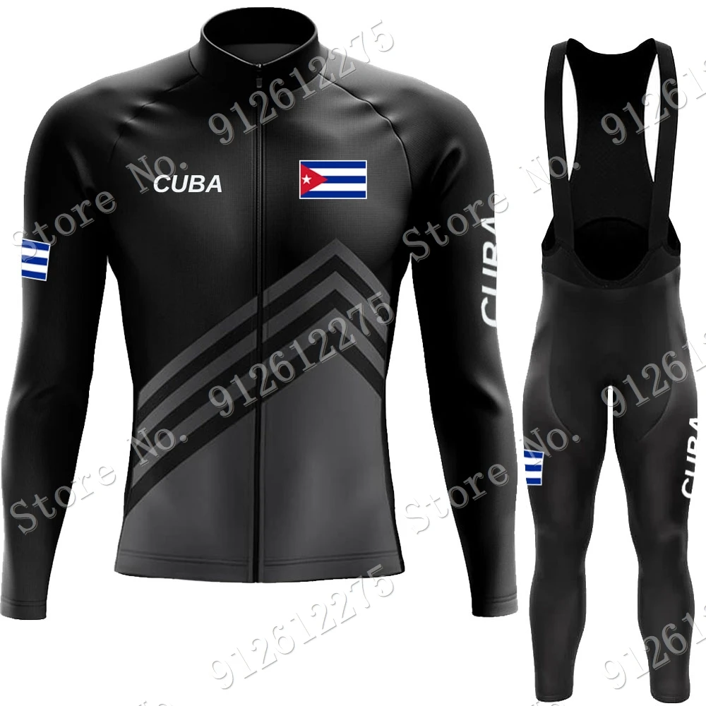 Cuba Cycling Jersey Set Cyclin - Mountain Biking Clothes 评论和价格