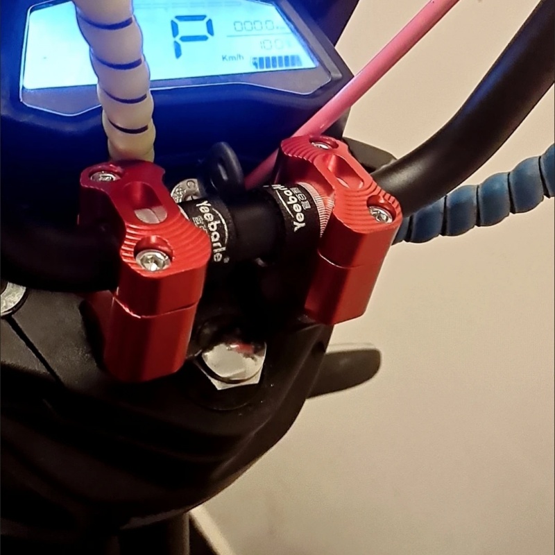 22mm 28mm Motorcycle CNC Bar C - Handlebar Riser Stem 评论和价格