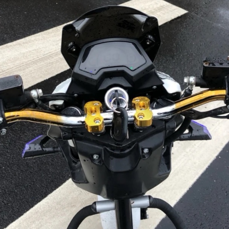 22mm 28mm Motorcycle CNC Bar C - Handlebar Riser Stem 评论和价格