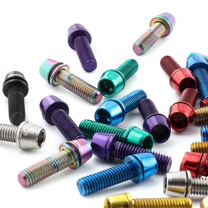 MUQZI 6pcs Stem Bolts M5x17mm  - Handlebar Riser Stem 评论和价格