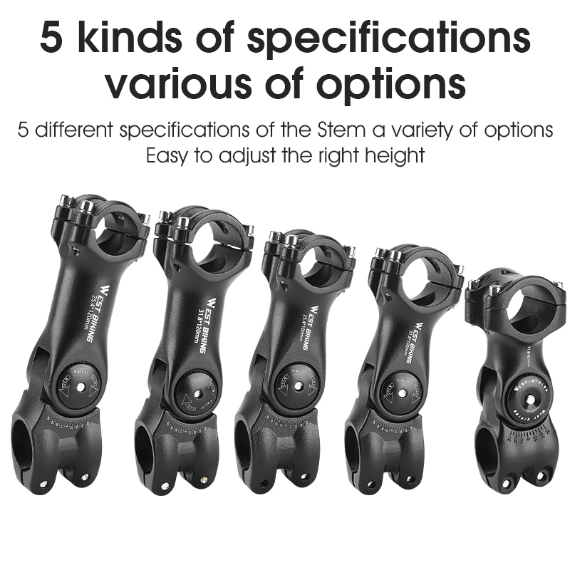 WEST BIKING Adjustable Bicycle - Handlebar Riser Stem 评论和价格