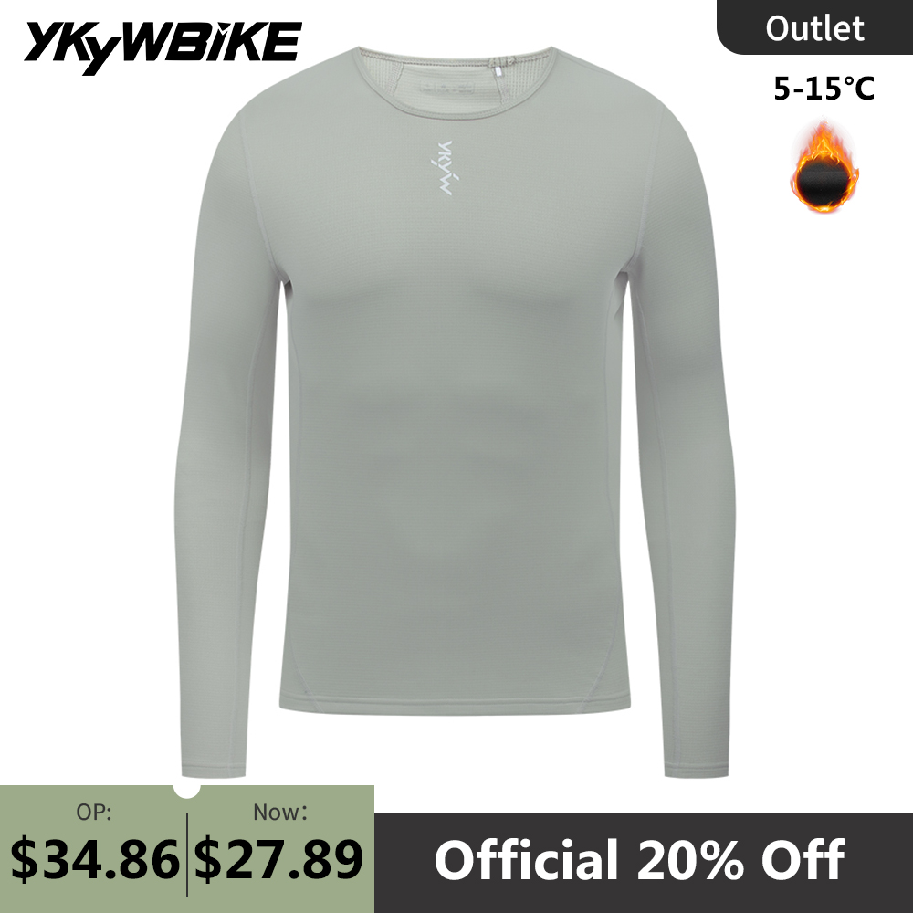 YKYWBIKE Men Cycling Base Laye - Mountain Biking Shirts 评论和价格